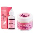 Kit SourCil Profissional Pasta Magica Sobrancelha e Intensificador de Cor Renna Henna