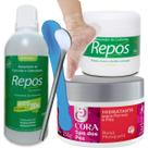 Kit Spa dos Pés Amaciante Calosidades Removedor de Cutículas