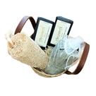 Kit Spa Masculino Aromá - Cesta de Carnaúba com Sabonetes e Aromatizador