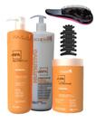 Kit spa nutritivo home care soupleliss 3x1 quinoa proteínas