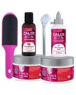 Kit Spa Pé Amaciante Hidratante Esfoliante Óleo Bisturi Lixa