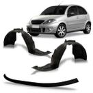 Kit Spoiler Parachoque Citroen C3 2003 2004 2005 2006 2007 2008 Com par Parabarro