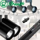 Kit Spot Eletrificado 10W + Trilho Linear 1 Metro Led Branco Preto Branco Frio Neutro Quente Soutime Kit Spot Eletrificado 10W + Trilho Linear 1 Metro Led Branco Preto Branco Frio Neutro Quente Soutime