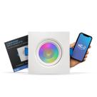 Kit Spot Led Smart Wifi 2.4 GHz Embutir 5w RGB 110v 220v Quadrado ou Redondo Branco Neo Avant