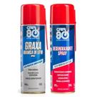 Kit Spray Graxa Branca De Lítio E Desengraxante Car80 Kit Spray Graxa Branca De Lítio E Desengraxante Car80