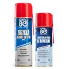 Kit Spray Graxa Branca De Lítio E Protetor De Polo Car80