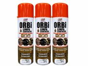 Kit Spray Limpa Contatos Eletricos Orbi Quimica 300ML 3 Unidades