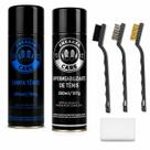 Kit Spray Limpa Tênis Spray Impermeabilizante Escova E Esponja Mágica Kit Spray Limpa Tênis Spray Impermeabilizante Escova E Esponja Mágica