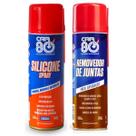 Kit Spray Silicone E Removedor De Junta Car80