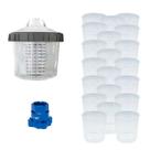 KIT SPW - 01 Caneca Completa 01 Adaptador e 20 Refil Camisa Interna - SPWkit-20ad