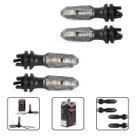Kit Stallion Pisca Led Dianteiro/Traseiro Cg Titan Fan Start 150/160 Xre 190/300