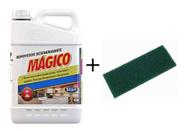 Kit Start Mágico 5L Brinde Bettanin Fibra Verde Limpeza Pesada Kit Start Mágico 5L Brinde Bettanin Fibra Verde Limpeza Pesada