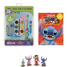 Kit: Stitch Contos para Brincar + Disney - Super Color Pack - Stitch