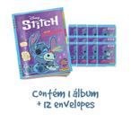 Kit Stitch - Super Scrapbook - Álbum Capa Cartão + 12 envelopes