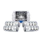 Kit Strobo Rgb Sound Beat V4 Led Color Automotivo Dj Zendel
