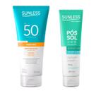 Kit Sunless FPS50 Toque Seco 200g + Pós-Sol Aloe 120ml