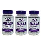 Kit supemento para fortalecimento e crescimento capilar fulls hair 60 capsulas (cada um)