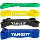 Kit Super Band 4 Intensidades Elásticos Para Treino Yangfit