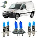 Kit Super Branca 8500k Partner 2010 A 2014 + Led T10