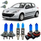 Kit Super Branca 8500k Peugeot 206 2004 A 2008 + Led T10