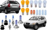 Kit super branca farol milha lanterna sorento 2003 ate 2009