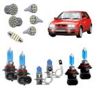 Kit Super Branca Golf Mexicano 95 A 97 98 Faról/milha + Led