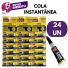 Kit Super Cola Instantânea 3g Gel Ultra Secagem Rápida Adesivo Uso Geral Cartela Cor Transparente Kit Super Cola Instantânea 3g Gel Ultra Secagem Rápida Adesivo Uso Geral Cartela Cor Transparente