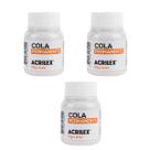 Kit Super Econômico Cola Permanente para Artesanato Acrilex 37ml