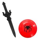 Kit Super Herois Com Espada e Escudo Brinquedo de Plástico Kit Super Herois Com Espada e Escudo Brinquedo de Plástico