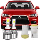 Kit Super Led 6000k Luz Milha Mitsubishi Lancer Tipo Xenon