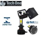 Kit Super Led 6000k Techone 12/24V Farois Dianteiros RENAULT KWID ANO Alto Baixo H4