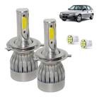 Kit Super Led Astra 1995 1996 1997 Farol Alto e Baixo H4 20000 Lumens