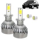 Kit Super Led Astra 1999 2000 2001 2002 Farol Milha H3 20000 Lumens