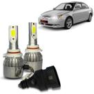 Kit Super Led C6 12v Civic 2004 2005 Farol Milha Alto Baixo