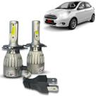 Kit Super Led C6 Ford Ka 2015 Á 2022 Farol Milha Alto Baixo