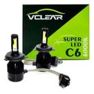 Kit Super Led C6 Plus Ultra 12v 24v 6000k 7800 Lumens - H1 - Branca