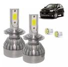 Kit Super Led Captiva 2008 09 10 11 12 13 14 2015 2016 Farol Baixo H11 20000 Lumens