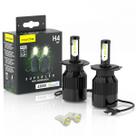 Kit Super Led Code / Techone 4300k H4 + brinde Par T10