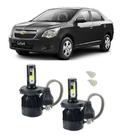 Kit Super Led Farol Alto E Baixo H4 Cobalt Foco Simples