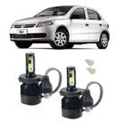 Kit Super Led Farol Alto E Baixo H4 Gol G5 Foco Simples