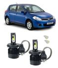 Kit Super Led Farol Alto E Baixo Nissan Tiida H4