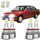 Kit Super Led Gm Omega Farol Alto Baixo Milha 6000k