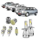 Kit Super Led Gol Quadrado Voyage Saveiro Parati + Led's
