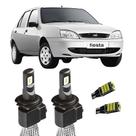 Kit Super Led H4 6000K Canceller Fiesta 2002 A 2006 + T10