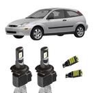 Kit Super Led H4 6000K Canceller Focus 2000 A 2004 Pingo T10
