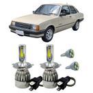 Kit Super Led H4 6000K Farol Auto Baixo Chevette 1973 A 1993