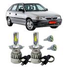 Kit Super Led H4 6000K Farol Auto Baixo GM Astra 95/98 +T10
