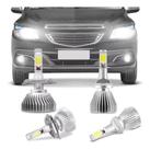 Kit Super Led Honda City 2013 - Farol Alto, Baixo E Milha