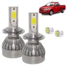 Kit Super Led Montana 2011 12 13 14 15 16 17 2018 Farol Baixo H7 20000 Lumens