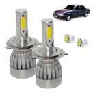 Kit Super Led Monza 1985 86 87 88 90 91 92 93 94 95 96 Farol Alto e Baixo H4 20000 Lumens